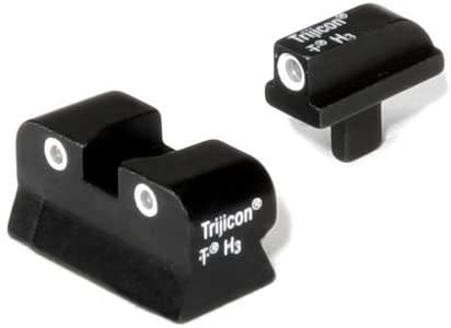 Trijicon 3 Dot Front And Rear Night Sight Set for Colt Government with .055 Narrow Tang
