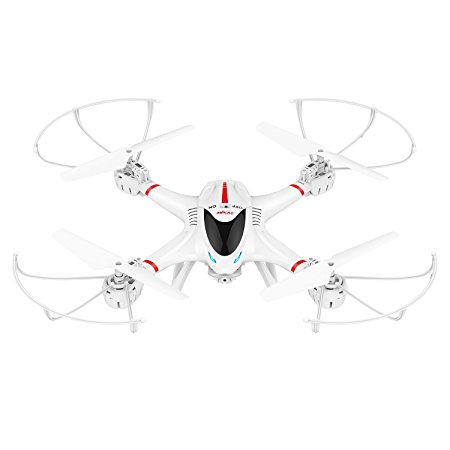 DBPOWER MJX X400W FPV RC Quadcopter Drone with Wifi Camera Live Video One Key Return Function Headless Mode 2.4GHz 4 Chanel 6 Axis Gyro RTF, Compatible with 3D VR Headset