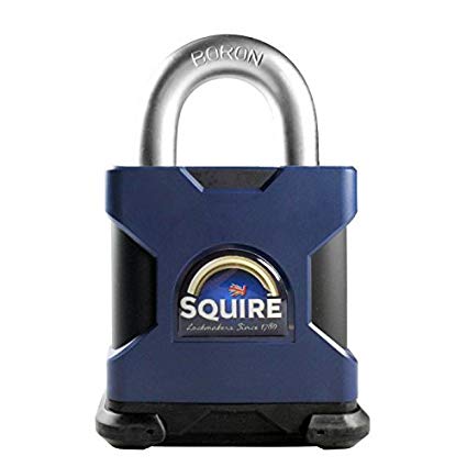 Henry Squire - Ss65S Stronghold 65Mm Solid Steel Padlock Open Shackle