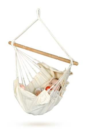 LA SIESTA Yayita Swinging Hammock with Spreader Bar and Padded Surface (Discontinued by Manufacturer)