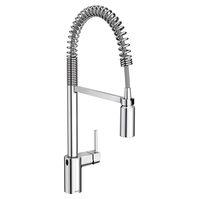 Moen 5923EWC Align Motionsense Wave Sensor Touchless One-Handle High Arc Pulldown Kitchen Faucet, Chrome