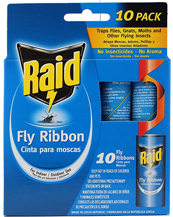 RAID PCOFR10BRAID, Fly Ribbon, 10-Pack