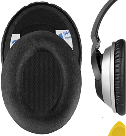 Geekria QuickFit Protein Leather Ear Pads for Bose AE1, Triport 1 TP-1 Headphones, Replacement Ear Cushion/Ear Cups/Ear Cover, Headset Earpads Repair Parts