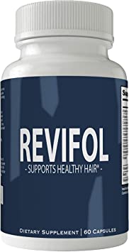 Revifol Hair Skin and Nails Supplement - Advanced Unique Hair Growth Vitamins and Minerals with Biotin - Gluten Free 60 Capsules - Hair Lash Skin and Nails Extra Strength Formula Growth Booster