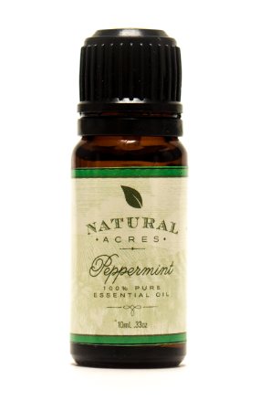 Peppermint Essential Oil - 100% Pure Therapeutic Grade Peppermint Oil by Natural Acres - 10ml