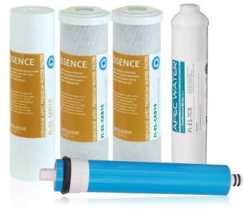 APEC Water Systems FILTER-MAX-ES50 50 GPD Essence 5 Stage High Capacity Filter Set