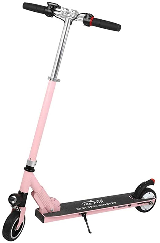 WAFamily Electric Scooter 250W Max Speed 20mph Up to 40.4 Miles Long-Range Battery One-Step Fold Portable, Adult Electric Scooter for Commute and Travel Tackles Steep 20% Hills with Ease (Pink)