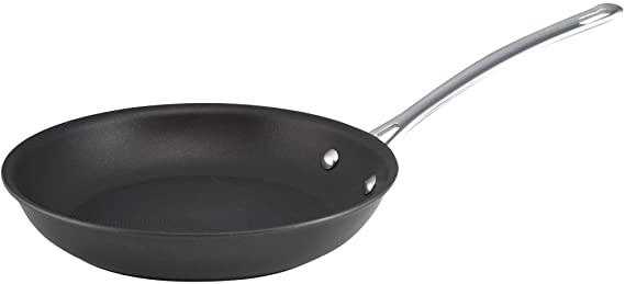 Circulon 83645 Genesis Hard Anodized Nonstick Fry Pan/Skillet, 10 Inch, Gray Graphite