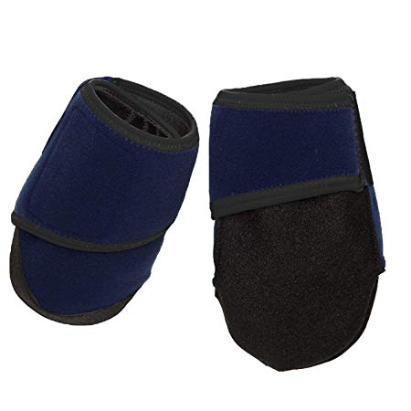 HEALERS Medical Dog Boots and Gauze Pads, Blue