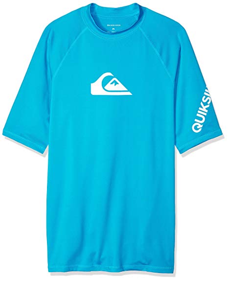 Quiksilver Men's All Time SS Short Sleeve Surf Tee Rashguard