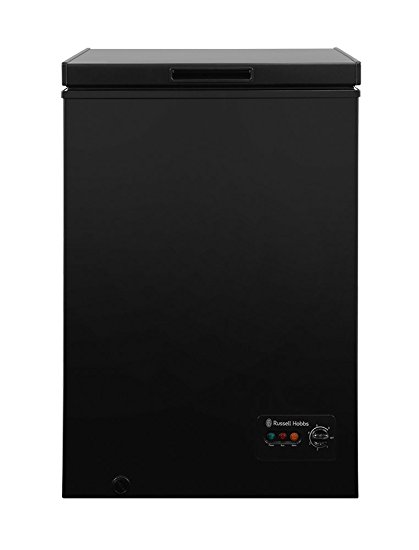 Russell Hobbs RHCF99B 99L A  Energy Rating Chest Freezer Black