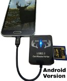 BoneView Trail and Game Camera Viewer for Smartphones Select either Android or iPhoneiPad version Reads SD and Micro SD Cards