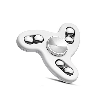 INCO Fidget Spinner - Tri-Spinner Fidget Toy for Anxiety and ADHD - Premium Quality EDC Focus Toy for Kids & Adults - Best Stress Reducer, Giving Up Smoking Boredom and Relaxation Hand Spinner Toy