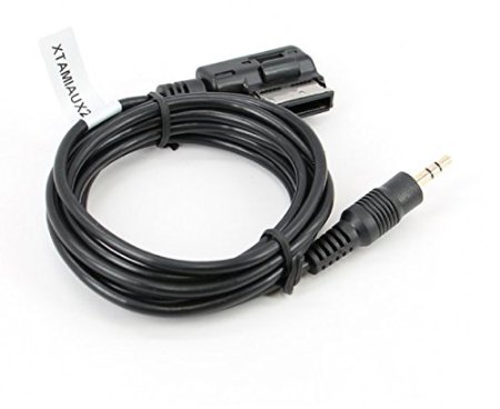 Xtenzi Extra Long 2 Meter MDI AMI MMI Cable Adapter Connect Ipod Iphone Mini 3.5mm to Audi A4 A5 S5 A6 A8 Q7 / Vw Jetta GTI GLI Jetta Passat Cc Tiguan Touareg EOS