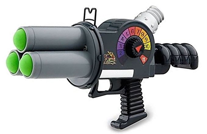 Disney Park Exclusive Toy Story Emperor Zurg's Glow In The Dark Blaster