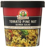 Dr McDougalls Right Foods Tomato Pine Nut Quinoa Salad Made with Organic Quinoa and Couscous 23 Ounce Pack of 6