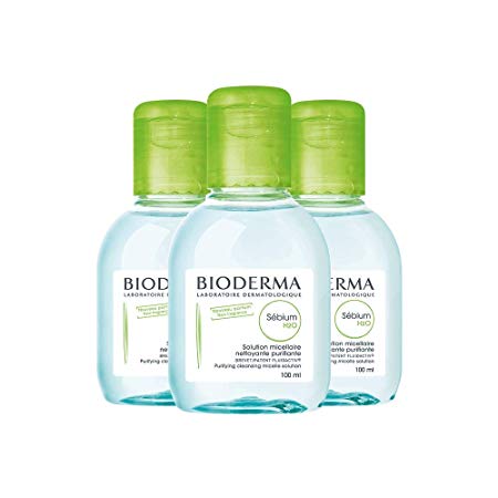 Bioderma Sebium H2O Micellar Water, Cleansing and Make-Up Removing Solution.