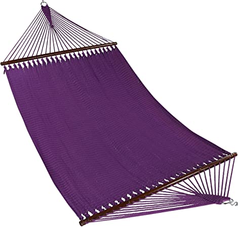 Caribbean Hammocks Jumbo 55 INCH - Soft-Spun Polyester (Purple)