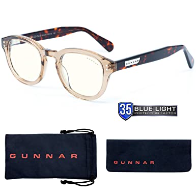 Computer Glasses | Blue Light Blocking Glasses | Emery Rose/Tortoise by GUNNAR  | Patented 35% Blue Light Protection, 100% UV Light, Anti-Reflective, Protect & Reduce Eye Strain & Dryness