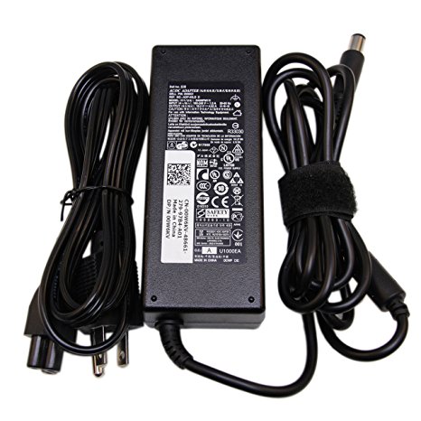 Dell Original 90W AC Adapter Laptop Charger for Dell Inspiron 1545 1555 1564 1570 1520 1521 1525 1526 Laptop Notebook Battery Charger Power Supply Cord Plug 90 Watt