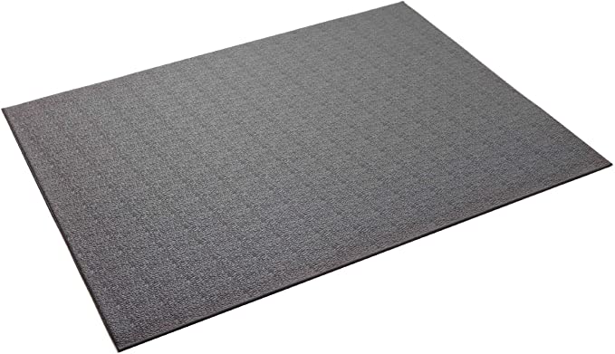 SuperMats Heavy Duty Equipment Mat 11GS-Gray Made in U.S.A. for Large Treadmills Ellipticals Rowers Rowing Machines Recumbent Bikes and Exercise Equipment Color Gray (3-Feet x 6.5-Feet)