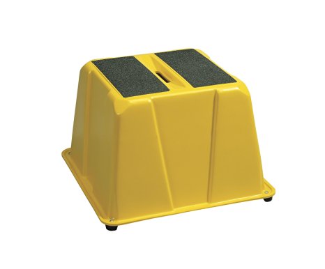 Lightweight Industrial Step Stool- 500 Lb Capacity, 16" Height, 1-Step