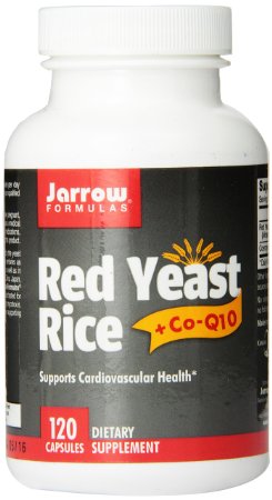 Jarrow Formulas Red Yeast Rice Supports Cardiovascular Health 120 Caps