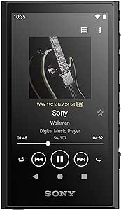 Sony Walkman NW-A306 Touchscreen MP3 Player - 32 GB, Up to 36 Hours Battery Life, Improved Sound Quality, Wi-Fi Compatible for Direct Music Download & Music Streaming, Black