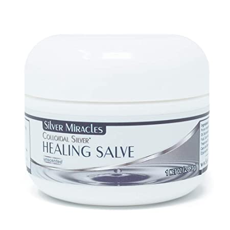 Colloidal Silver Healing Salve - 1 oz