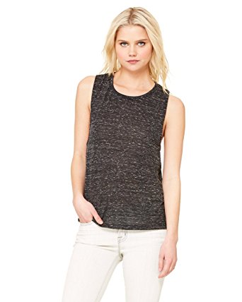 Bella Ladies Flowy Scoop Muscle Tank