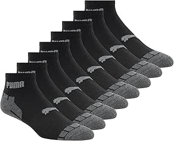 PUMA Men's 8 Pack Low Cut Socks