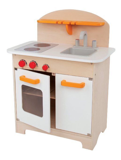 Hape - Playfully Delicious - Gourmet Kitchen Wooden Play Set, White