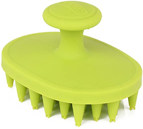 Dexas Popware for Pets BrushBuster Silicone Dog Grooming Brush