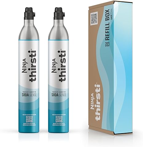 Ninja WCX02CO2 Thirsti 60L CO2 Canister 2-Pack