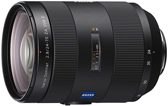 Sony 24-70mm F/2.8-22 for Sony/Minolta Alpha Cameras Wide-Angle Lens Fixed Zoom SAL2470Z2