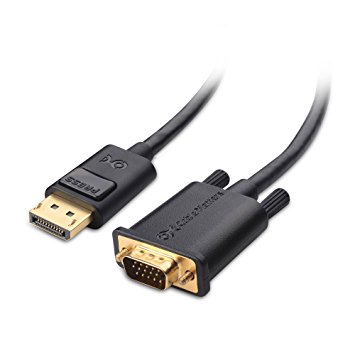 Cable Matters Gold Plated DisplayPort to VGA Cable 15 Feet