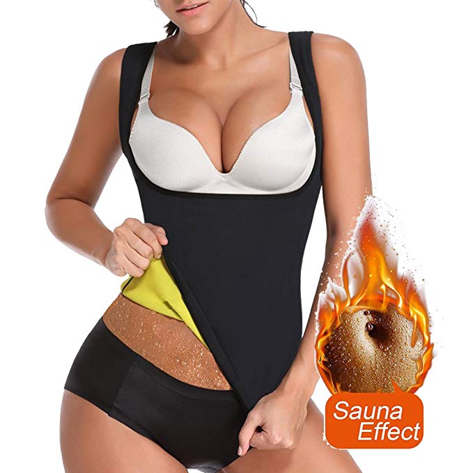 DILANNI Women’s Hot Sweat Slimming Neoprene Vest Sauna Waist Trainer Thermo Body Shaper S-3XL