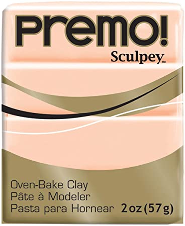 Premo Sculpey Polymer Clay 2 Ounces-Beige