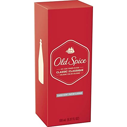 Old Spice Classic Eau de Cologne Spray 6.37 Ounce, Pack of 2