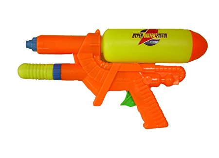 12" Water Gun Hyper Water Pistol Squirt Gun