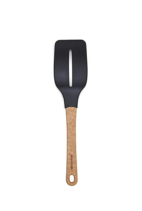 Epicurean Gourmet Series Utensils, Medium Turner, Natural/Black Nylon