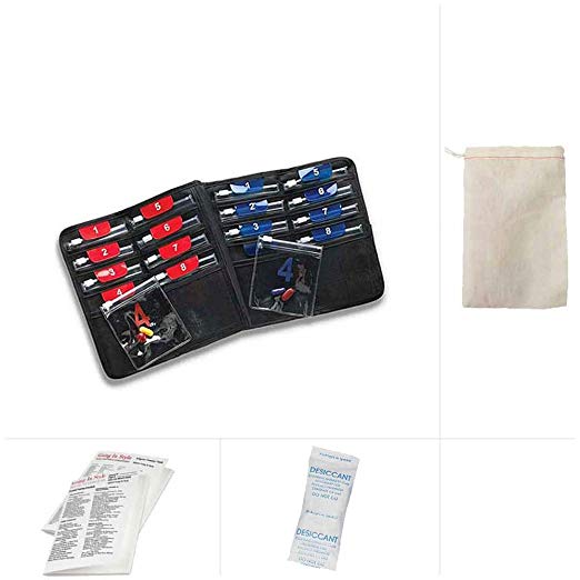 Going In Style Travel Pill Organizer for Day & Night w/ Bag Set