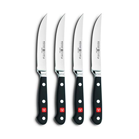 Wusthof Classic - 4 Pc. Steak Knife Knife Set with Custom Engraving