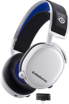 SteelSeries Arctis 7P  Wireless Gaming Headset (White)