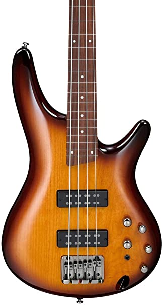 Ibanez SR370EF 4-String Fretless Electric Bass Brown Burst