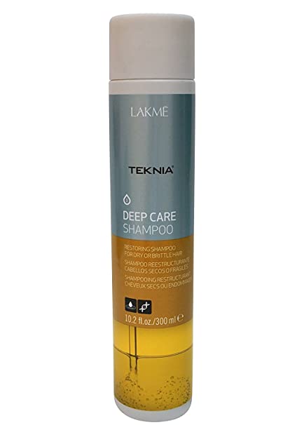 Lakme Teknia Deep Care Shampoo, 10.2 Fl Oz