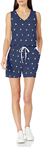 Amazon Essentials Women's Standard Studio Terry Fleece Romper