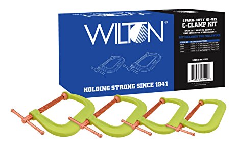 Wilton 11114 Spark-Duty 400CS Hi-Vis C-Clamp Kit