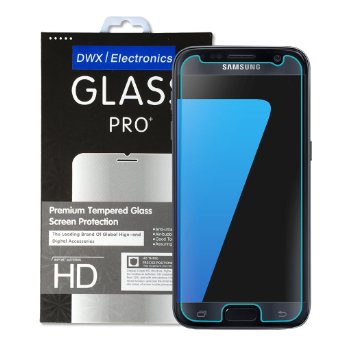 S7 Screen Tempered Glass Protector HD Ultra Clear Film-DWX Electronics