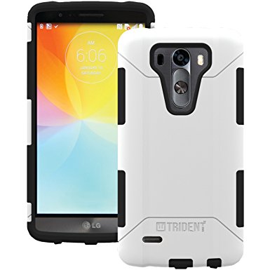 Trident Aegis Series Case for LG G3 - Retail Packaging - White